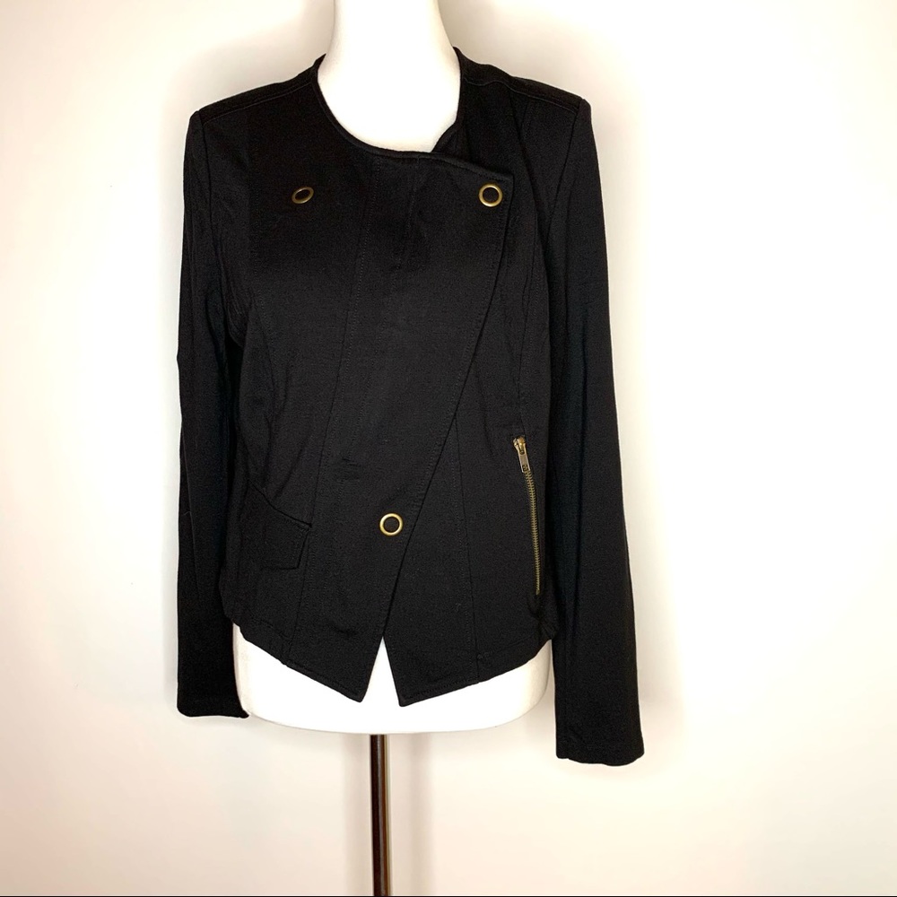 Cabi Black Pointe Moto Jacket #615 - Picture 2 of 12